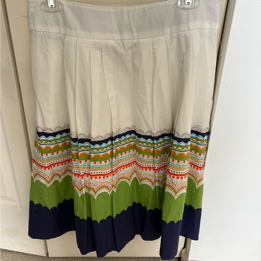 fei Anthropologie Pleated Skirt Size 4